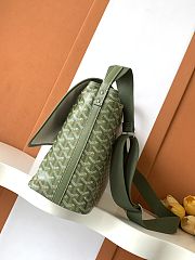 Goyard Capetien MM Messenger Bag Green 39x26x13cm - 2