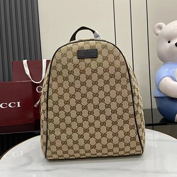 Gucci GG Supreme Logo Backpack 30x35x13cm