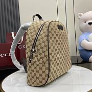 Gucci GG Supreme Logo Backpack 30x35x13cm - 5