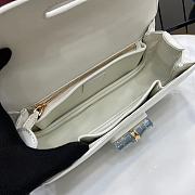 Gucci Bamboo Diva Medium Bag White 26.6x13x8cm - 3
