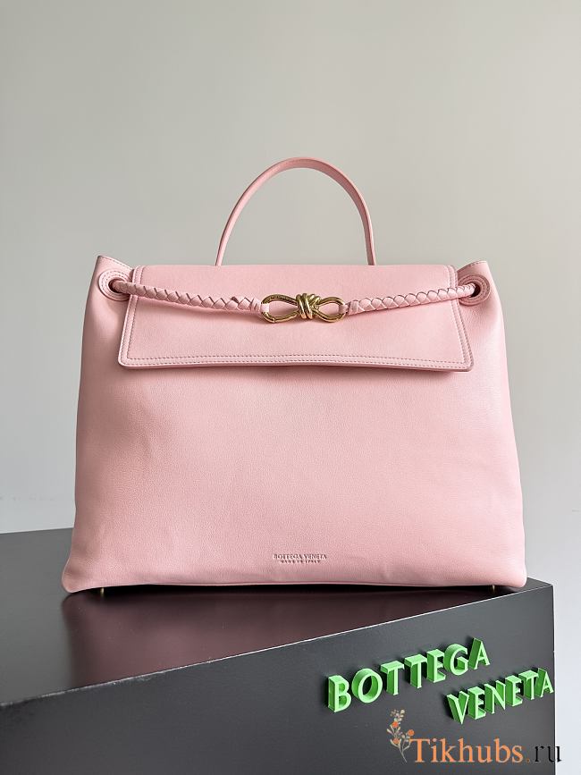 Bottega Veneta Large Ciao Ciao Pink 42x32x15cm - 1