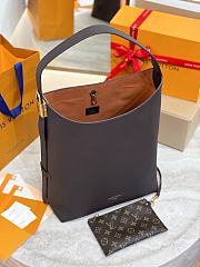Louis Vuitton LV Low Key Hobo MM Chocolate Brown 31x35x18cm - 6