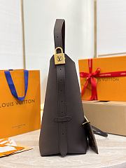 Louis Vuitton LV Low Key Hobo MM Chocolate Brown 31x35x18cm - 3