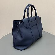 Louis Vuitton LV Georges Tote MM Navy Blue 41x29x14cm - 5