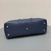 Louis Vuitton LV Georges Tote MM Navy Blue 41x29x14cm - 3