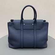 Louis Vuitton LV Georges Tote MM Navy Blue 41x29x14cm - 2