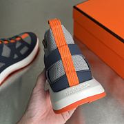 Hermes Katana Sneaker Navy Blue - 4