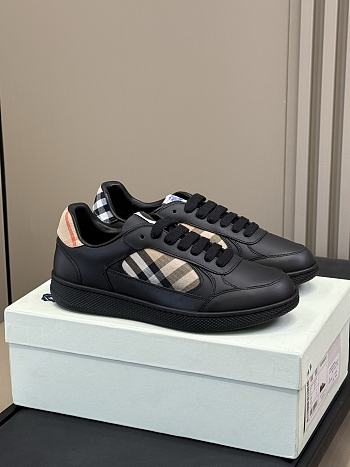 Burberry Leather Check Terrace Sneakers​