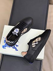 Burberry Leather Check Terrace Sneakers​ - 5