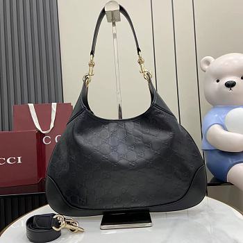 Gucci B Medium Shoulder Bag Black 42x36x2cm