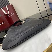 Gucci B Medium Shoulder Bag Black 42x36x2cm - 5