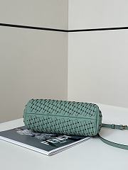 Fendi First Small Bag Mint Green Interlocking 26x9.5x18cm - 5