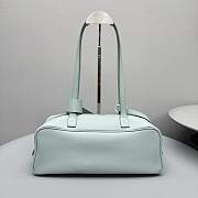 Balenciaga Carrie Bowling Bag Medium Light Green 34x12x12cm - 2