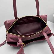 Balenciaga Carrie Bowling Bag Medium Red 34x12x12cm - 6