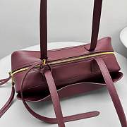 Balenciaga Carrie Bowling Bag Medium Red 34x12x12cm - 5