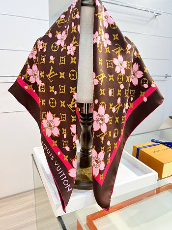 Louis Vuitton LV Takashi Murakami Scarf 88x88cm