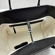 The Row Marlo 17 Bag Black Leather 43x9x37cm - 5