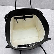 The Row Marlo 17 Bag Black Leather 43x9x37cm - 2