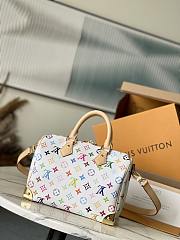 Louis Vuitton LV x TM Speedy 25 White 25x19x15cm - 5