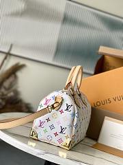 Louis Vuitton LV x TM Speedy 25 White 25x19x15cm - 4