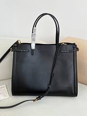 Valentino Garavani Antibes Medium Shopping Bag Black 35x29x18cm - 2