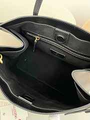 Valentino Garavani Antibes Medium Shopping Bag Black 35x29x18cm - 3