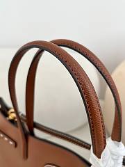 Valentino Garavani Antibes Medium Shopping Bag Brown 35x29x18cm - 6