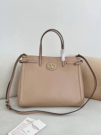 Valentino Garavani Antibes Medium Shopping Bag Nude 35x29x18cm
