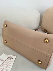 Valentino Garavani Antibes Medium Shopping Bag Nude 35x29x18cm - 6