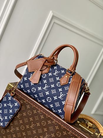 Louis Vuitton LV Speedy P9 Bandoulière 25 Blue 25x15x15cm