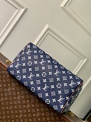 Louis Vuitton LV Speedy P9 Blue Bandoulière 40 40x26x23cm - 5