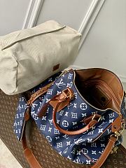 Louis Vuitton LV Speedy P9 Blue Bandoulière 40 40x26x23cm - 3