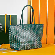 Goyard Artois Small Bag Green 40x14x25cm - 3