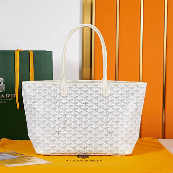 Goyard Artois Small Bag White 40x14x25cm