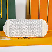 Goyard Artois Small Bag White 40x14x25cm - 6