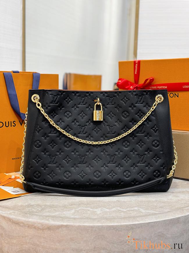 Louis Vuitton LV Anytime MM Black Bag 42x27x14cm - 1