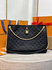 Louis Vuitton LV Anytime MM Black Bag 42x27x14cm - 1