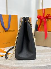 Louis Vuitton LV Anytime MM Black Bag 42x27x14cm - 2