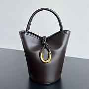 Bottega Veneta Small Liberta Bucket Brown 22x18x15cm - 1