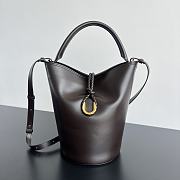 Bottega Veneta Medium Liberta Bucket Brown 30x18x18cm - 1