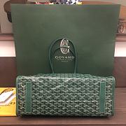 Goyard Goyardine Green Sac Hardy PM Bag 41x30x18cm - 5