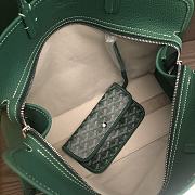 Goyard Goyardine Green Sac Hardy PM Bag 41x30x18cm - 4