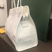 Goyard Goyardine White Sac Hardy PM Bag 41x30x18cm - 5