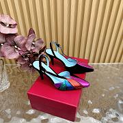 Valentino Foliefoliage Suede Slingback Pump 90mm - 1