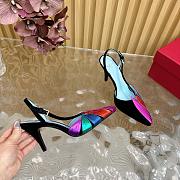 Valentino Foliefoliage Suede Slingback Pump 90mm - 4