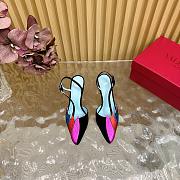 Valentino Foliefoliage Suede Slingback Pump 90mm - 2