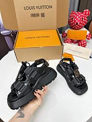 Louis Vuitton LV Black Sandal - 5