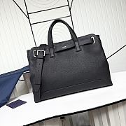 Dior Medium Normandie Tote Bag Black Icons Calfskin 42x27.5x17cm - 1