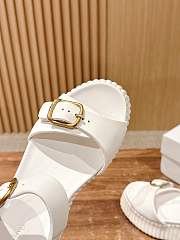 Chloe Nama Wedge Sandal White - 4