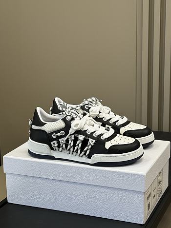 Dior First High-Top Sneaker Black
